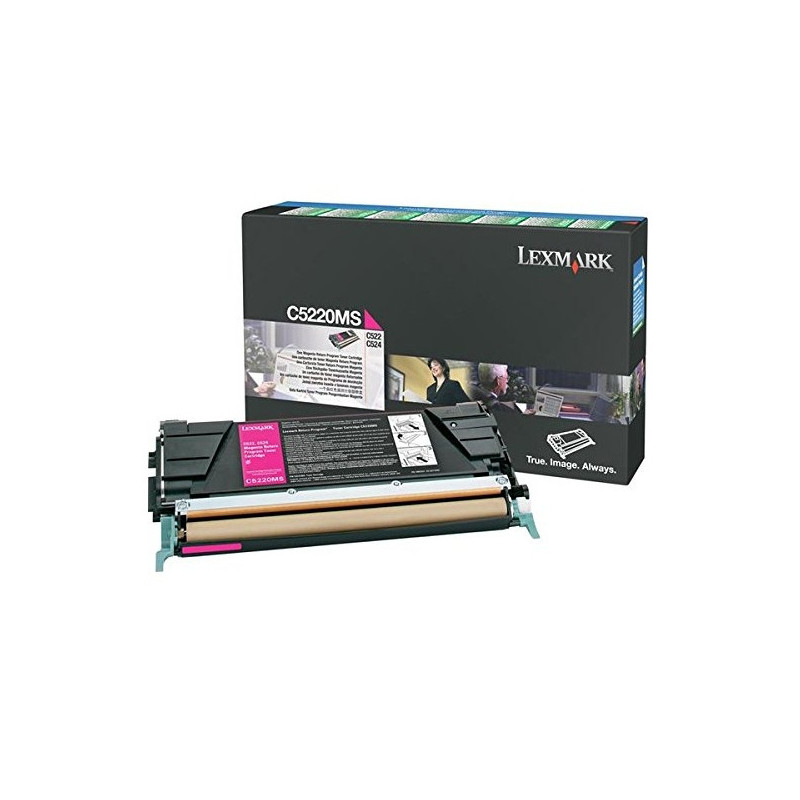 Lexmark C5220MS cartuccia toner 1 pz Originale Magenta