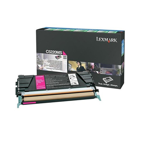 Lexmark C5220MS cartuccia toner 1 pz Originale Magenta