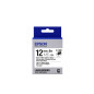 Epson Nastro fondo Bianco per testo Nero, Iron On 12/5 LK-4WBQ