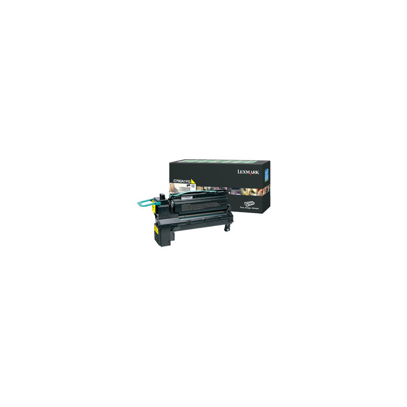 Lexmark C792A1YG cartuccia toner 1 pz Originale Giallo