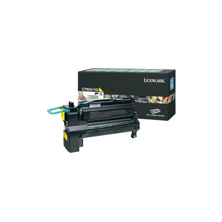 Lexmark C792A1YG cartuccia toner 1 pz Originale Giallo