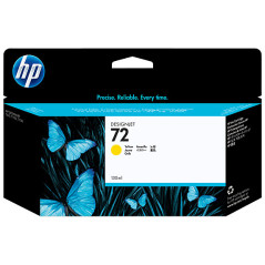 HP Cartuccia inchiostro giallo 72, 130 ml