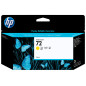 HP Cartuccia inchiostro giallo 72, 130 ml