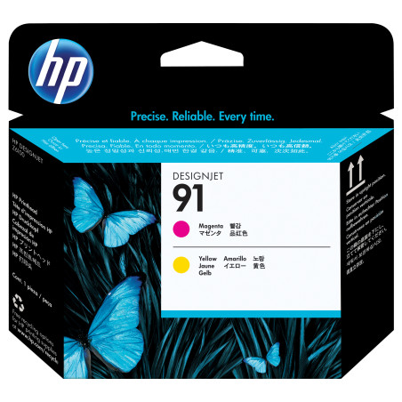 HP Testina di stampa magenta e giallo 91