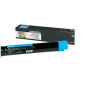 Lexmark C950X2CG cartuccia toner 1 pz Originale Ciano