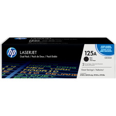 HP Confezione da 2 cartucce originali di Toner nero LaserJet 125A