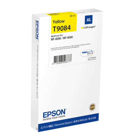 Epson C13T90844N cartuccia d'inchiostro 1 pz Originale Resa elevata (XL) Giallo