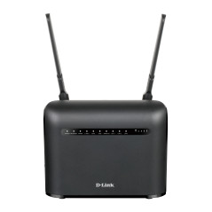 D-Link AC1200 router wireless Gigabit Ethernet Dual-band (2.4 GHz 5 GHz) 4G Nero