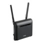 D-Link AC1200 router wireless Gigabit Ethernet Dual-band (2.4 GHz/5 GHz) 4G Nero