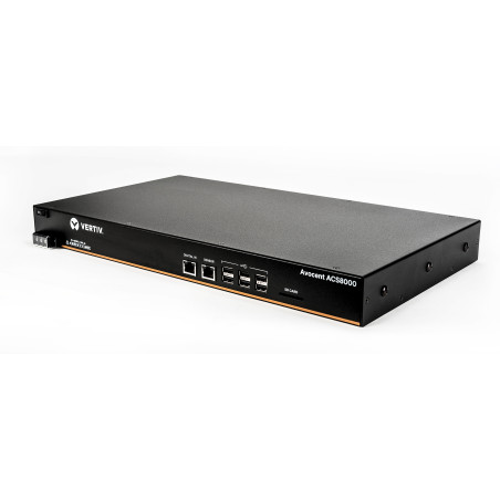 Vertiv Avocent Console Server ACS 8000 a 8 porte, con singola alimentazione DC