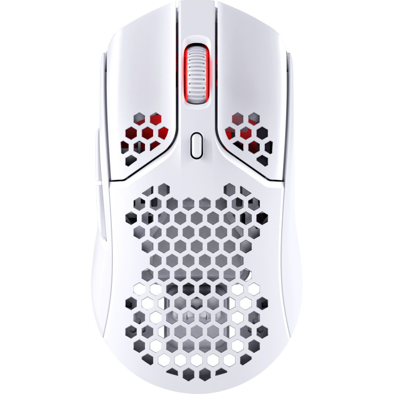 HyperX Pulsefire Haste – Mouse da gaming wireless (bianco)