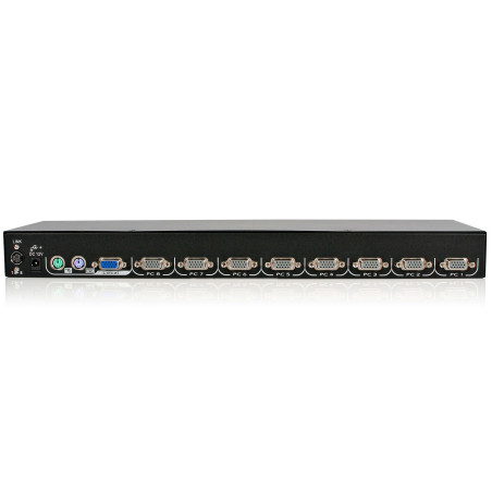 StarTech.com Modulo Switch commutatore KVM USB PS/2 a 8 porte per console rack a LCD della serie 1UCABCONS17/19