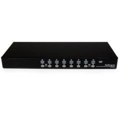 StarTech.com Kit Switch KVM USB montabile a rack 1U 16 porte con funzione OSD e cavi