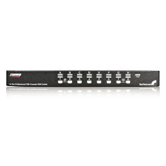 StarTech.com Switch KVM USB PS/2 a 16 porte montabile a rack 1U, con OSD