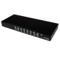 StarTech.com Switch KVM USB 16 porte, montabile a rack 1U, con OSD