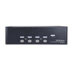 StarTech.com Switch KVM a 4 porte per Dual DisplayPort - 4k 60Hz