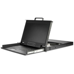 StarTech.com Console KVM per Armadio Rack - Monitor LCD 17" - KVM Switch VGA - Cassetto KVM Montabile a Rack 1U completo con