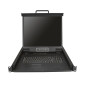 StarTech.com Console KVM per armadio Rack a 8 porte VGA con schermo LCD - 19" - 1U