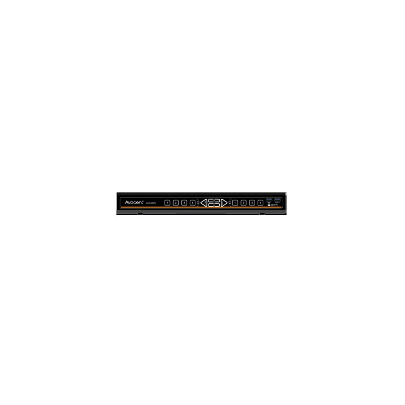 Vertiv SV Universal DP/H Desktop Matrix 2x4 KVM switch per keyboard-video-mouse (kvm) Nero