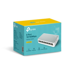 TP-Link TL-SF1008D Non gestito Fast Ethernet (10 100) Bianco