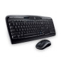 Logitech Wireless Combo MK330 tastiera Mouse incluso Universale USB Greco Nero