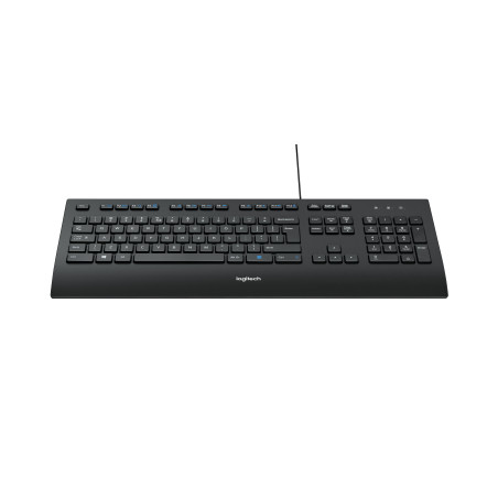 Logitech K280E Pro f  Business tastiera Ufficio USB QWERTZ Svizzere Nero