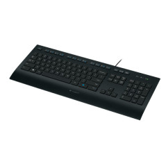 Logitech K280E Pro f/ Business tastiera Ufficio USB QWERTZ Svizzere Nero