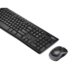 Logitech Wireless Combo MK270 tastiera Mouse incluso Casa USB QWERTY Spagnolo Nero