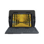 Logitech Universal Folio with integrated keyboard for 9-10 inch tablets QWERTY Inglese UK Bluetooth Nero