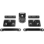 Logitech Rally Mounting Kit Montaggio a muro Nero