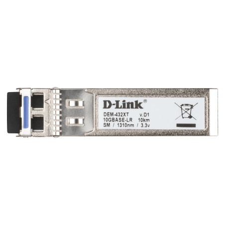 D-Link DEM-432XT modulo del ricetrasmettitore di rete Fibra ottica 10000 Mbit/s SFP+ 1310 nm