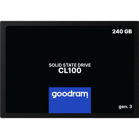 Goodram CL100 gen.3 2.5" 240 GB Serial ATA III 3D NAND