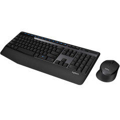 Logitech Wireless Combo MK345 tastiera Mouse incluso Universale USB Francese Nero