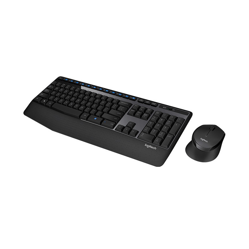 Logitech Wireless Combo MK345 tastiera Mouse incluso Universale USB Francese Nero