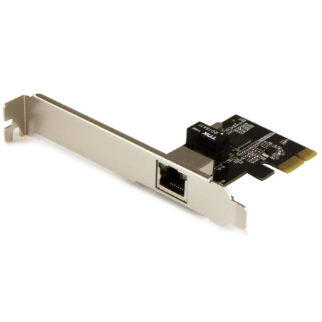 StarTech.com Scheda di Rete Ethernet PCI express ad 1 porta - Adattatore PCIe NIC Gigabit Ethernet - Intel I210 NIC