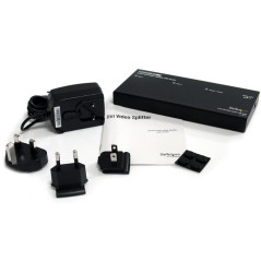 StarTech.com Sdoppiatore video DVI 2 porte con audio