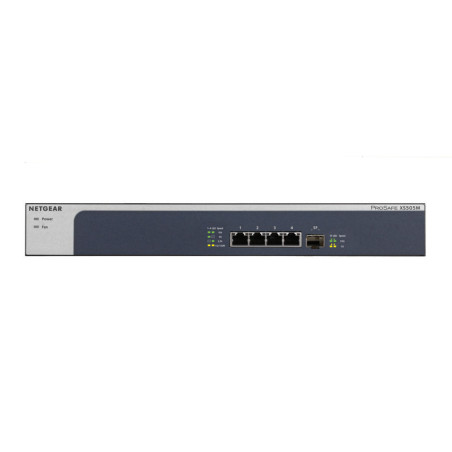 NETGEAR XS505M Non gestito 10G Ethernet (100/1000/10000) Grigio, Argento