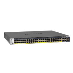 NETGEAR M4300-52G-PoE+ 1000W PSU Gestito L2/L3/L4 Gigabit Ethernet (10/100/1000) Supporto Power over Ethernet (PoE) 1U Nero