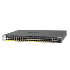 NETGEAR M4300-52G-PoE+ 1000W PSU Gestito L2 L3 L4 Gigabit Ethernet (10 100 1000) Supporto Power over Ethernet (PoE) 1U Nero