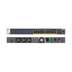 NETGEAR M4300-28G-PoE+(1000W) US EMEA Gestito Gigabit Ethernet (10 100 1000) Supporto Power over Ethernet (PoE) 1U Nero