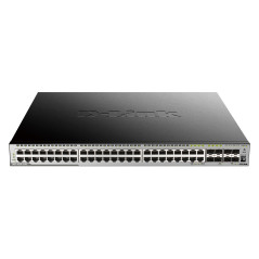 D-Link DGS-3630-52PC/SI switch di rete Gestito L3 Gigabit Ethernet (10/100/1000) Supporto Power over Ethernet (PoE) Nero, Grigio