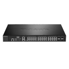 D-Link DXS-3400-24TC switch di rete Gestito L3 Gigabit Ethernet (10/100/1000) 1U Nero