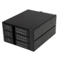 StarTech.com Scheda backplane per rack portatili hot-swap trayless in alluminio 3 alloggiamenti per SAS II/SATA III 3,5"- HDD 6