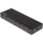 StarTech.com Encosure SSD da USB-C a M.2 NVMe 10 Gbps - Case esterna portatile e in alluminio M.2 NGFF PCIe - Lettura /