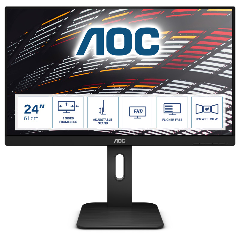 AOC P1 X24P1 Monitor PC 61 cm (24") 1920 x 1200 Pixel WUXGA LED Nero