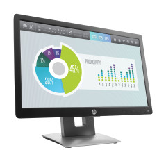 HP EliteDisplay E202 Monitor PC 50,8 cm (20") 1600 x 900 Pixel HD+ LED Nero, Argento