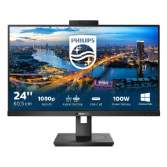 Philips B Line 243B1JH/00 Monitor PC 60,5 cm (23.8") 1920 x 1080 Pixel Full HD LCD Nero