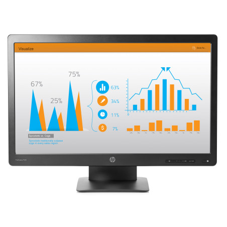 HP ProDisplay Monitor P232 de 23 pulgadas Monitor PC 58,4 cm (23") 1920 x 1080 Pixel Full HD LED Nero