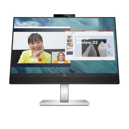 HP M24 Monitor PC 60,5 cm (23.8") 1920 x 1080 Pixel Full HD Nero, Argento