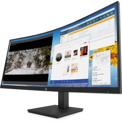 HP M34d WQHD Curved Monitor